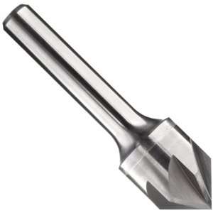 Ultra Tool 910 Solid Carbide Countersink, Uncoated Finish, 6 Flutes, 3 