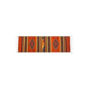  Zapotec rug, Sunset Traditional