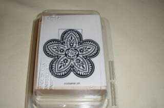 NEW/UM Stampin Up Rubber Stamp Triple Treat Flower Floral  
