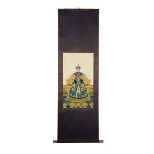 Jade Queen Oriental Silk Painting 