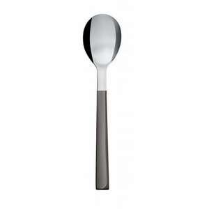  Alessi DC05/7 B   Santiago Tea Spoon, Black: Home 