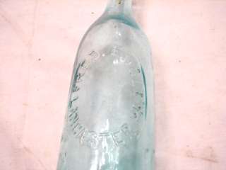 ANTIQUE FRED ENGLE TALL BLOB TOP BOTTLE LANCASTER PA  