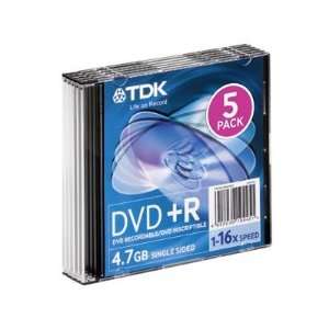  TDK 16x DVD+R Media (48577)