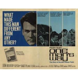  One Mans Way   Movie Poster   27 x 40: Home & Kitchen