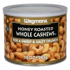 Wgmns Honey Roasted Whole Cashews, for a Sweet & Salty Crunch, 10 Oz 