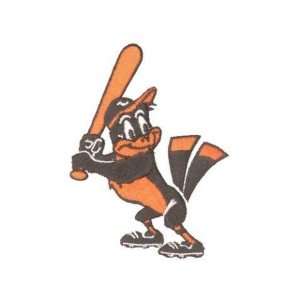  MLB Logo Patch   Orioles Cartoon