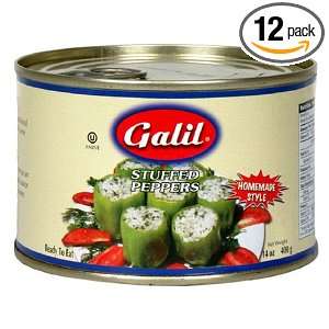 Galil Stuffed Pepper, 14 Ounces (Pack of Grocery & Gourmet Food