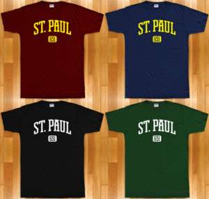 SAINT PAUL T shirt   651 St Paul MSP Minnesota XS 4XL  