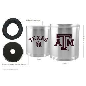   Steel Can Cooler with Foam Insert (Set of Two): Sports & Outdoors