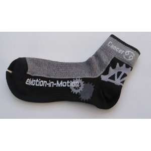  Cycling Socks Large  Cancer: Sports & Outdoors