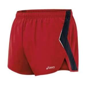  Asics Split Short   Mens   Brick Red/Iron Grey: Sports 