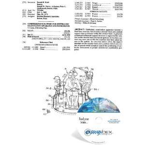 NEW Patent CD for COMPREHENSIVE SUPPORT FOR OPHTHALMIC EXAMINATION 