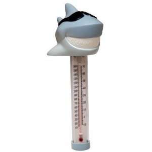  Surfing Shark Floating Pool Thermometer: Patio, Lawn 