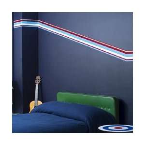  WallCandy Blue Stripes Wall Stickers Baby