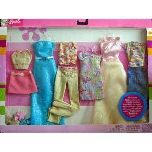  Barbie Fashion Pack with 6 Outfits 2003 Toys & Games