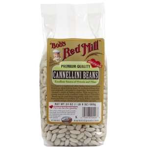  Bobs Red Mill Cannellini Beans, 24 oz (Quantity of 4 