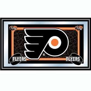   : NHL Philadelphia Flyers Framed Team Logo Mirror: Sports & Outdoors