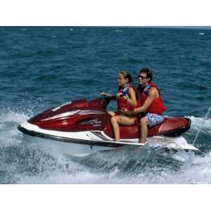  Couple on a Jet Ski, Contadora Island, Las Perlas 