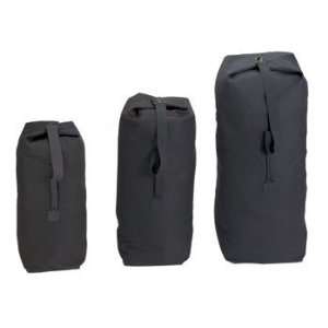 3336 BLACK TOP LOAD CANVAS DUFFLE BAGS 25 X 42:  Sports 