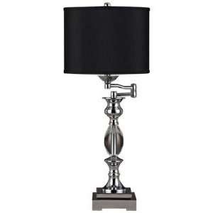  Ormond Crystal Swing Arm Table Lamp: Home Improvement