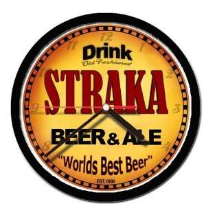  STRAKA beer and ale cerveza wall clock: Everything Else