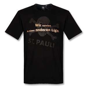  St. Pauli Tee Andere Liga   Black Sports & Outdoors