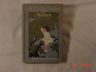 1905 A Childs Garden of Verses Robert Louis Stevenson  
