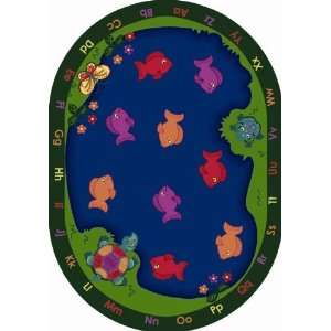  Joy Carpets 1498BB FishiN Fun 3 ft.10 in. x 5 ft.4 in 