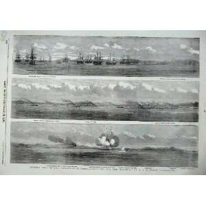   1855 View Operations Kertch Caradoc Ship War Russians