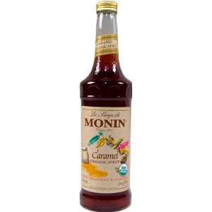 Monin Organic Caramel Syrup, 750 ml Grocery & Gourmet Food