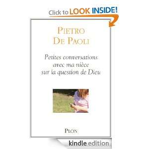   de Dieu (French Edition): Pietro PAOLI (DE):  Kindle Store