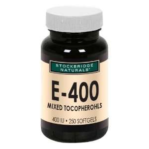  Stockbridge Naturals E 400 (250 softgels) Health 