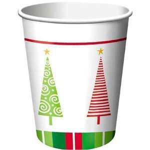  Trendy Trees Paper Cups 8ct: Office Products