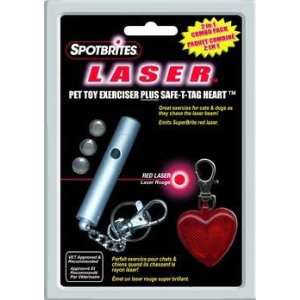   Laser And Heart Safe T Tag Combo Pack 12 Pc Clip Strip: Pet Supplies