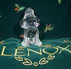 Lenox China Crystal Santa Claus w/ List 1996 Holiday Ch