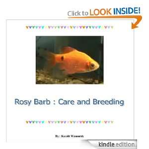 Rosy Barb : Care and Breeding: Kasidit Wannurak:  Kindle 