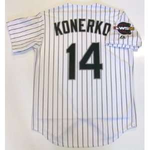  Paul Konerko Chicago White Sox 05 Ws Jersey: Sports 