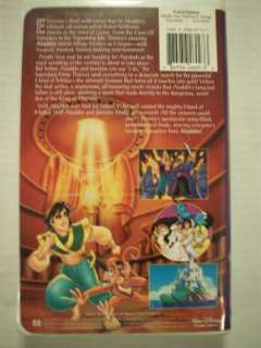 Walt Disney Aladdin and the King of Thieves VHS Tape 786936460933 