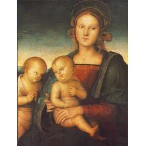   Madonna with Child and Little St John 1, by Perugino