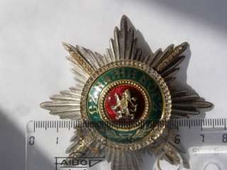   Kingdom DIAMONDS Order of St.Alexander I clas breast star&badge.RR