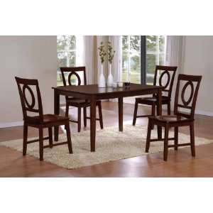  5PC Modern Style Dining Set With Dining Table And Dining 