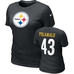   Nike Pittsburgh Steelers Name & Number T Shirt: Sports & Outdoors
