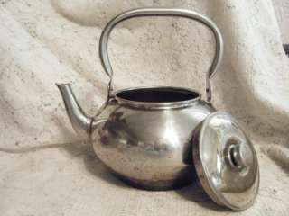 Vintage Metro Stainless Steel Tea Pot/TeaPot/Tea Kettle/TeaKettle 