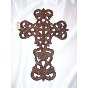 10 Cast Iron Decorative Double Cross:  Home & Kitchen