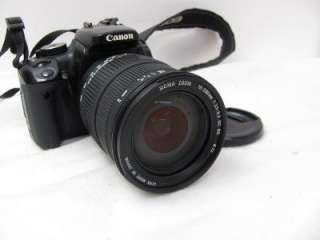 Canon EOS Rebel XTi DS126151 SLR Camera & Sigma 18 200mm 35 6.3 Lens 