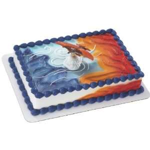   The Last Airbender Windrider Cake Decorating Kit Topper Toys & Games