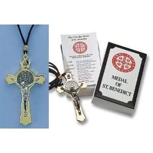   Pendant W Cord Necklace Exorcism Religious Gift Catholic Jewel