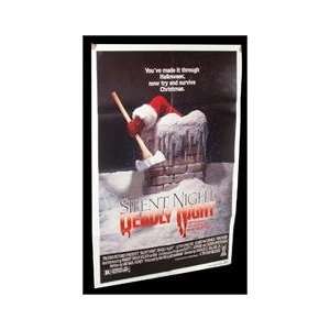 Silent Night, Deadly Night Folded Movie Poster 1984 