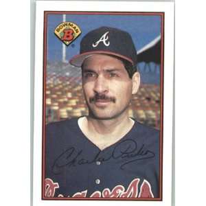  1989 Bowman #263 Charlie Puleo   Atlanta Braves (Baseball 