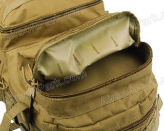 Molle Tactical Assault Hiking Hunting Backpack Bag Tan  